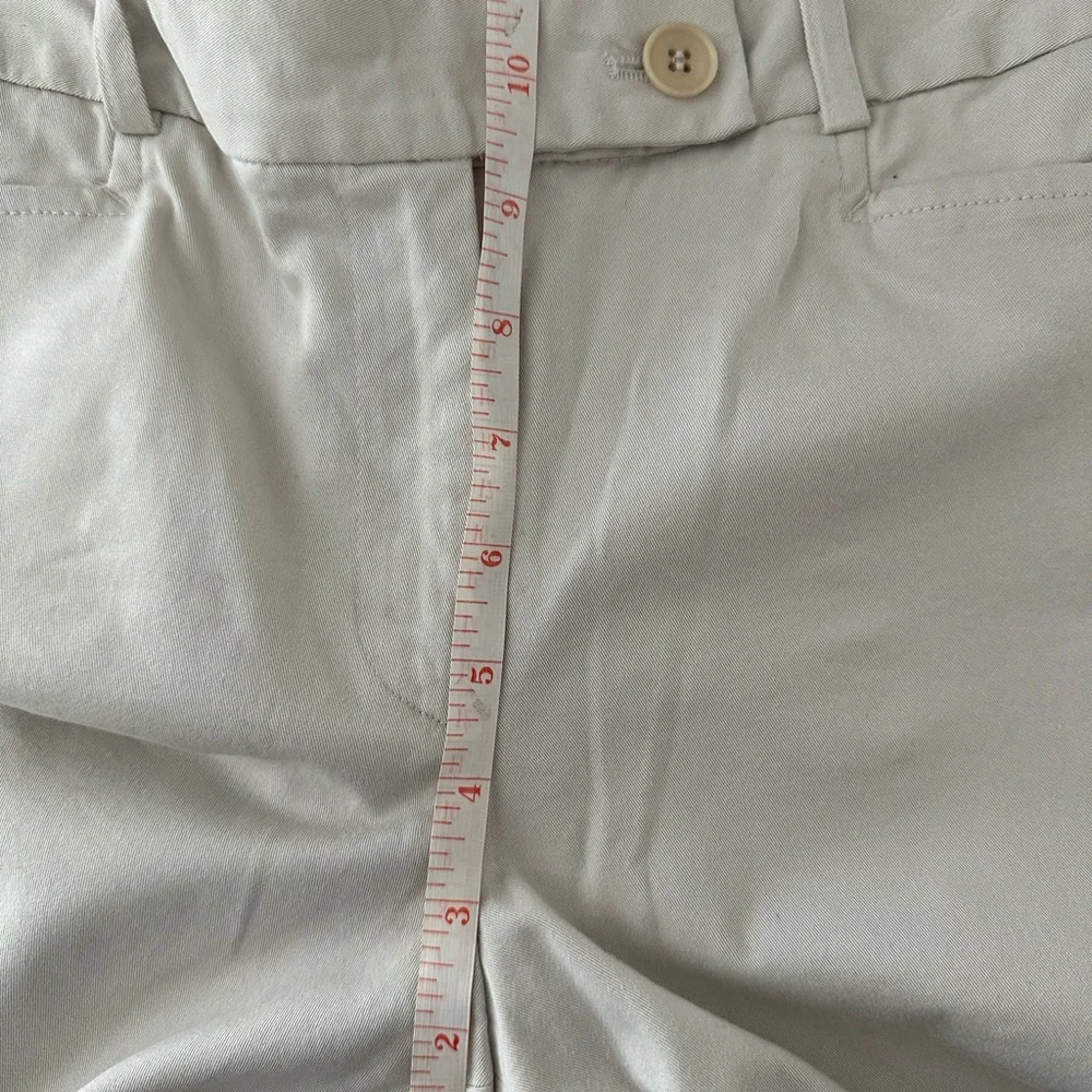 TALBOTS‎ Women’s Size 8 Beige Hampshire Ankle Pants Career High Waist Work